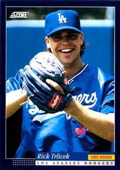 #600 Rick Trlicek - Los Angeles Dodgers -1994 Score Baseball