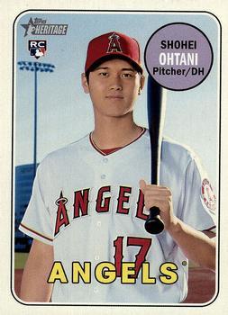 #600 Shohei Ohtani - Los Angeles Angels - 2018 Topps Heritage Baseball