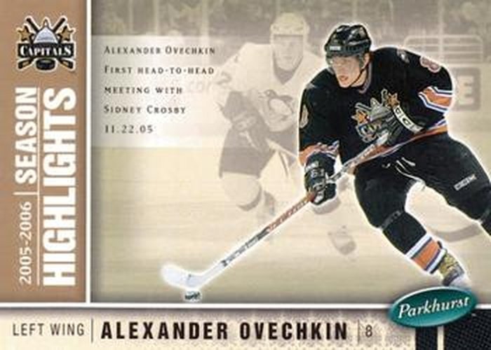 #600 Alexander Ovechkin - Washington Capitals - 2005-06 Parkhurst Hockey