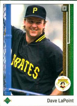 #600 Dave LaPoint - Pittsburgh Pirates - 1989 Upper Deck Baseball