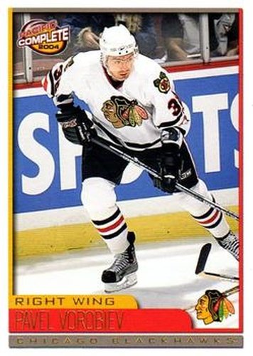 #600 Pavel Vorobiev - Chicago Blackhawks - 2003-04 Pacific Complete Hockey