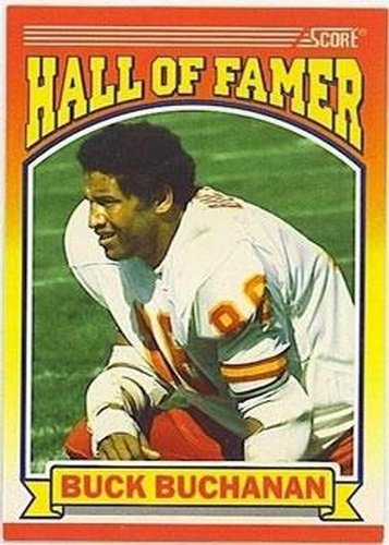 #600 Buck Buchanan - Kansas City Chiefs - 1990 Score Football