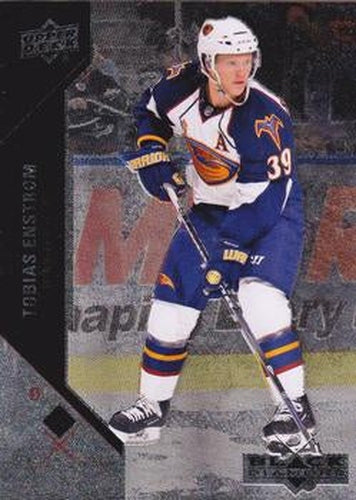 #12 Tobias Enstrom - Winnipeg Jets - 2011-12 Upper Deck Black Diamond Hockey