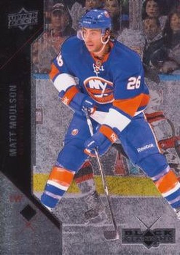 #28 Matt Moulson - New York Islanders - 2011-12 Upper Deck Black Diamond Hockey
