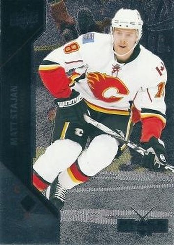 #45 Matt Stajan - Calgary Flames - 2011-12 Upper Deck Black Diamond Hockey