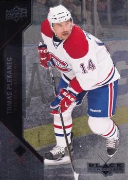 #54 Tomas Plekanec - Montreal Canadiens - 2011-12 Upper Deck Black Diamond Hockey
