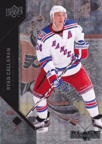 #57 Ryan Callahan - New York Rangers - 2011-12 Upper Deck Black Diamond Hockey