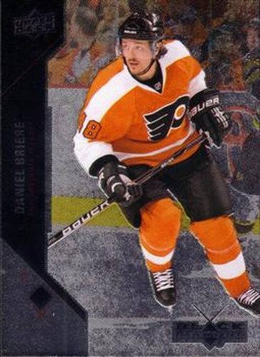 #58 Daniel Briere - Philadelphia Flyers - 2011-12 Upper Deck Black Diamond Hockey