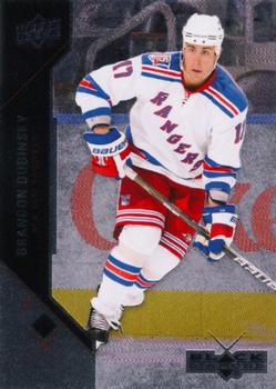 #74 Brandon Dubinsky - New York Rangers - 2011-12 Upper Deck Black Diamond Hockey