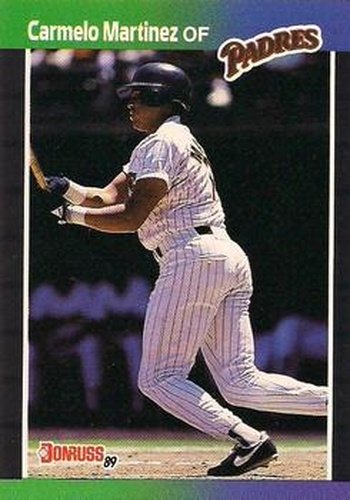 #601 Carmelo Martinez - San Diego Padres - 1989 Donruss Baseball