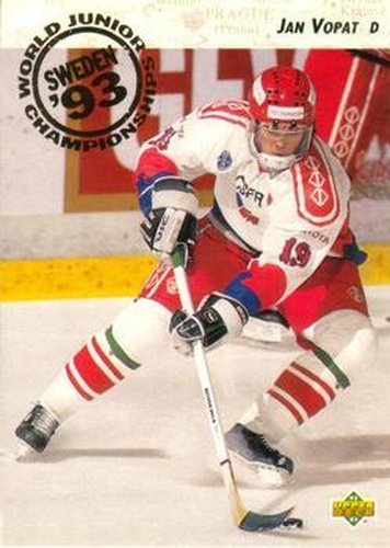 #601 Jan Vopat - Czechoslovakia - 1992-93 Upper Deck Hockey