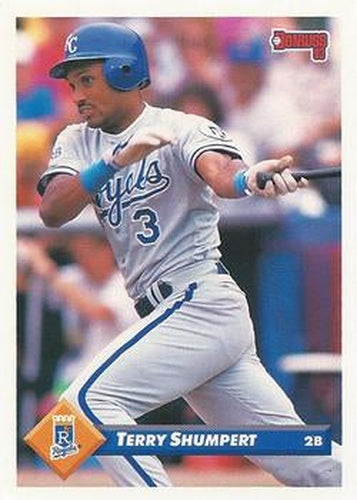 #601 Terry Shumpert - Kansas City Royals - 1993 Donruss Baseball