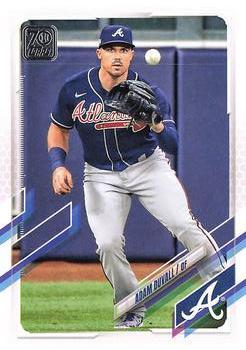 #601 Adam Duvall - Atlanta Braves - 2021 Topps Baseball