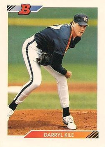 #601 Darryl Kile - Houston Astros - 1992 Bowman Baseball