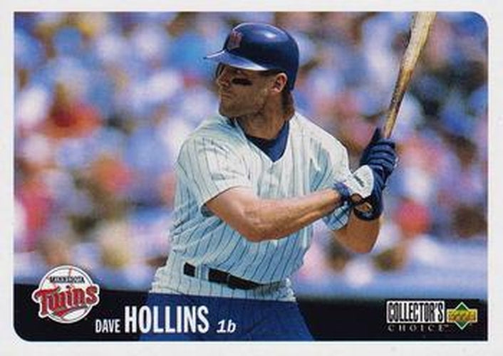 #601 Dave Hollins - Minnesota Twins - 1996 Collector's Choice Baseball