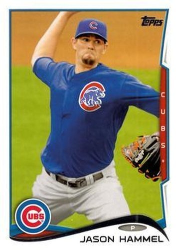 #601 Jason Hammel - Chicago Cubs - 2014 Topps Baseball