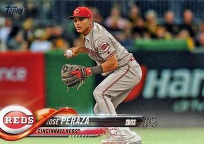 #601 Jose Peraza - Cincinnati Reds - 2018 Topps Baseball