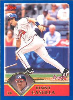 #601 Vinny Castilla - Atlanta Braves - 2003 Topps Baseball