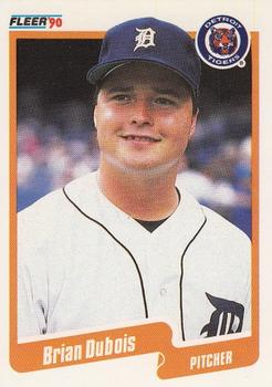 #601 Brian DuBois - Detroit Tigers - 1990 Fleer USA Baseball