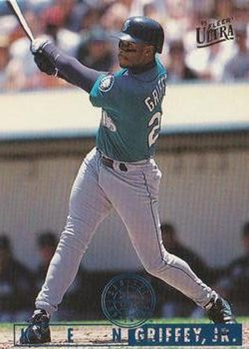 #101 Ken Griffey Jr. - Seattle Mariners - 1995 Ultra Baseball