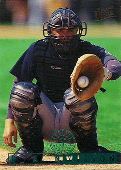 #106 Dan Wilson - Seattle Mariners - 1995 Ultra Baseball