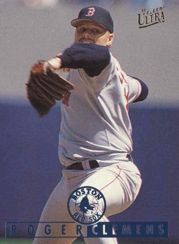 #10 Roger Clemens - Boston Red Sox - 1995 Ultra Baseball