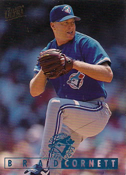 #117 Brad Cornett - Toronto Blue Jays - 1995 Ultra Baseball