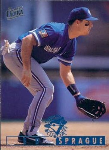 #123 Ed Sprague - Toronto Blue Jays - 1995 Ultra Baseball