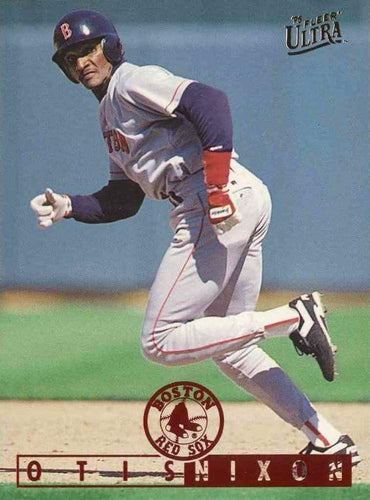 #13 Otis Nixon - Boston Red Sox - 1995 Ultra Baseball