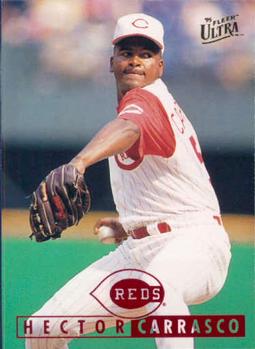 #143 Hector Carrasco - Cincinnati Reds - 1995 Ultra Baseball