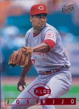 #147 Jose Rijo - Cincinnati Reds - 1995 Ultra Baseball