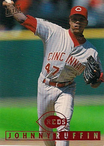 #148 Johnny Ruffin - Cincinnati Reds - 1995 Ultra Baseball