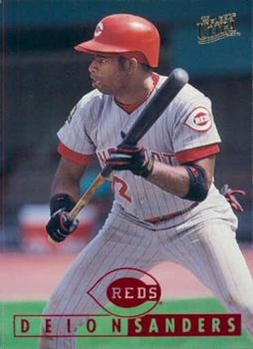 #149 Deion Sanders - Cincinnati Reds - 1995 Ultra Baseball