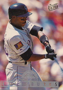 #152 Ellis Burks - Colorado Rockies - 1995 Ultra Baseball