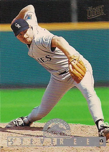 #156 Steve Reed - Colorado Rockies - 1995 Ultra Baseball