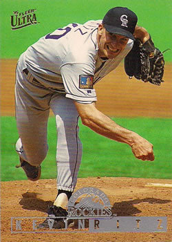 #157 Kevin Ritz - Colorado Rockies - 1995 Ultra Baseball
