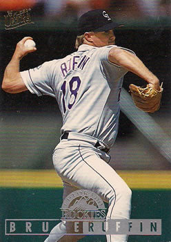 #158 Bruce Ruffin - Colorado Rockies - 1995 Ultra Baseball