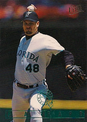 #166 Pat Rapp - Florida Marlins - 1995 Ultra Baseball