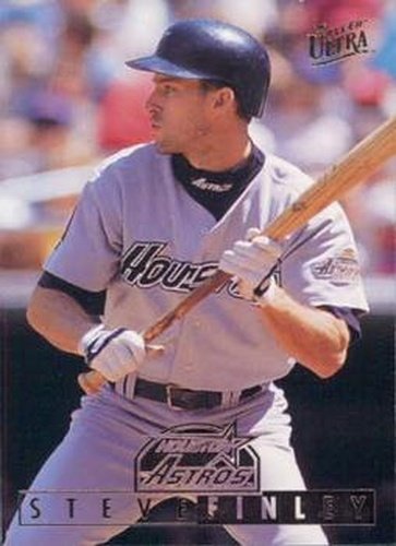 #172 Steve Finley - Houston Astros - 1995 Ultra Baseball