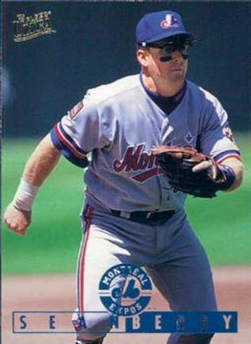 #187 Sean Berry - Montreal Expos - 1995 Ultra Baseball
