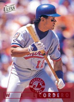 #188 Wil Cordero - Montreal Expos - 1995 Ultra Baseball