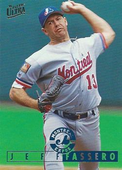 #189 Jeff Fassero - Montreal Expos - 1995 Ultra Baseball