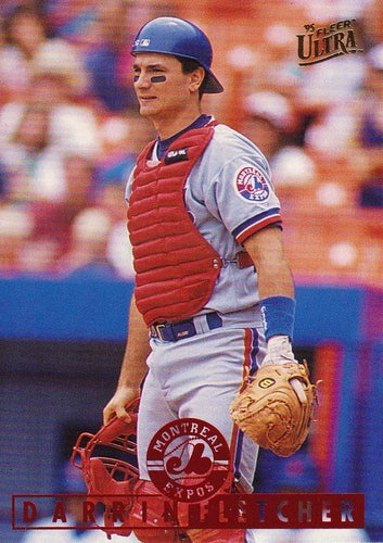 #190 Darrin Fletcher - Montreal Expos - 1995 Ultra Baseball