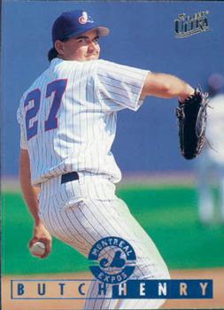 #191 Butch Henry - Montreal Expos - 1995 Ultra Baseball