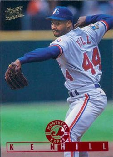 #192 Ken Hill - Montreal Expos - 1995 Ultra Baseball