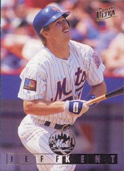 #198 Jeff Kent - New York Mets - 1995 Ultra Baseball