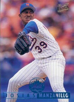 #199 Josias Manzanillo - New York Mets - 1995 Ultra Baseball