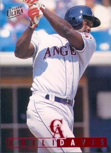 #19 Chili Davis - California Angels - 1995 Ultra Baseball