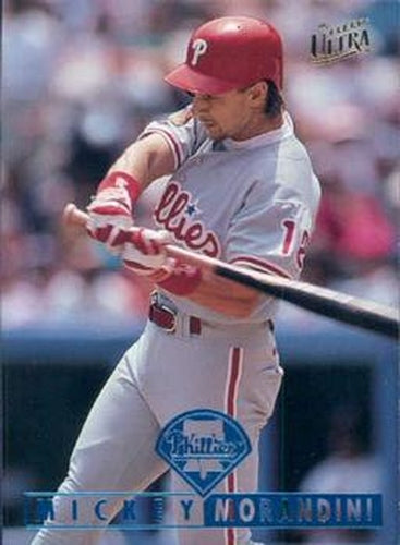 #207 Mickey Morandini - Philadelphia Phillies - 1995 Ultra Baseball