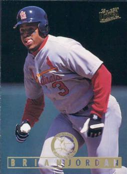 #223 Brian Jordan - St. Louis Cardinals - 1995 Ultra Baseball